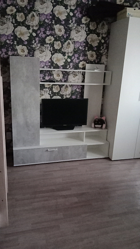 Готовая гостиная Jimenez дуб венге / белый глянец фото покупателя 38