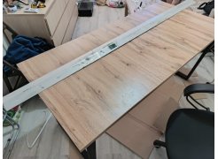 Стол Лота Лофт 140 25 мм черный матовый / бетон фото покупателя 178