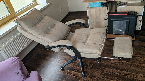 Компьютерное кресло Rapid голубое фото покупателя 29