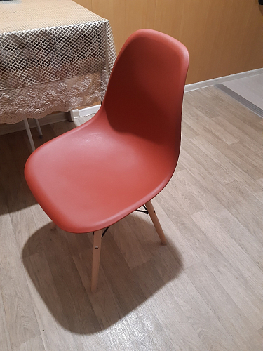 Пластиковый стул Eames PC-015 желтый фото покупателя 124