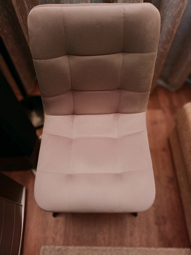 Комплект стульев Чилли 2 шт бежевый / черный фото покупателя 834