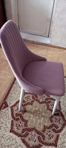 Стул на металлокаркасе Kora black / gray фото покупателя 260