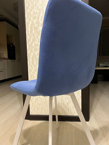 Стул на металлокаркасе Чилли К кирпичный / черный фото покупателя 32