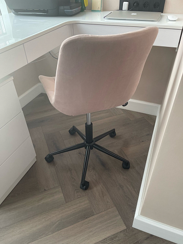 Компьютерное кресло Честер латте / черный фото покупателя 63