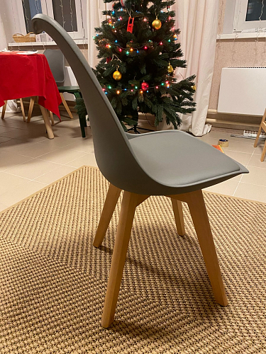 Деревянный стул Bonuss dark gray фото покупателя 61