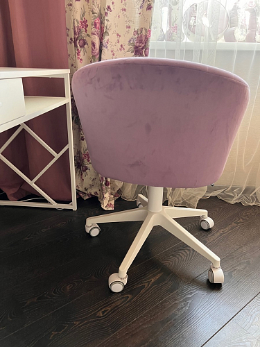 Компьютерное кресло Пард экокожа белый фото покупателя 46