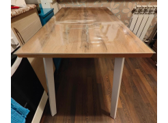 Стол Тринити Лофт 120 32 мм бетон / черный матовый фото покупателя 696