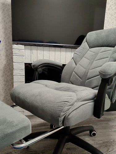 Компьютерное кресло Traun dark gray / black фото покупателя 27