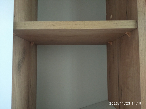 Письменный стол Лайт 03.243 дуб золотой (craft) / белый премиум фото покупателя 116