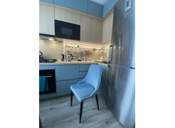 Стул на металлокаркасе Kora 1 light blue / white / black фото покупателя 1