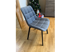 Стул на металлокаркасе Челси бежевый / белый каркас фото покупателя 22