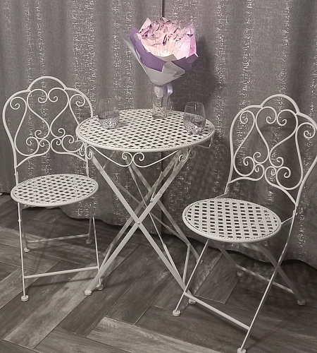 Складной стол Patio серый фото покупателя 4