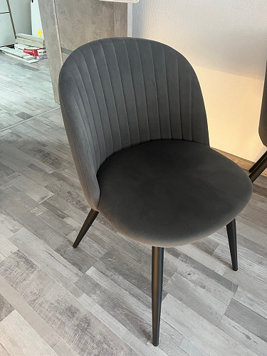 Стул на металлокаркасе Gabi 1 light purple / black фото покупателя 573