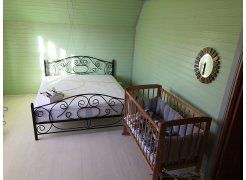 Полутораспальная кровать Викси 120х190 черный глянец фото покупателя 6