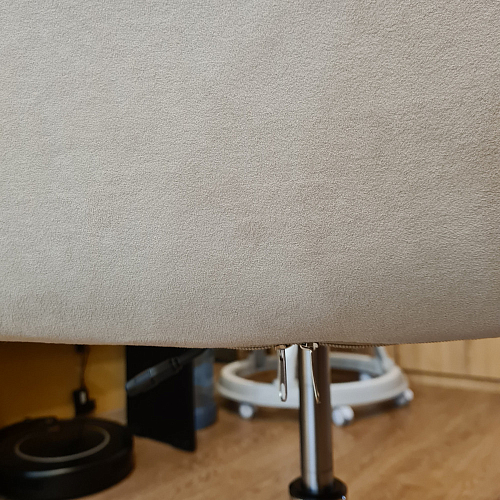 Компьютерное кресло One/Ван флок молочный 4 фото покупателя 35