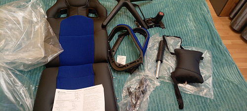 Компьютерное кресло Driver/Драйвер кожзам черный / серый фото покупателя 134