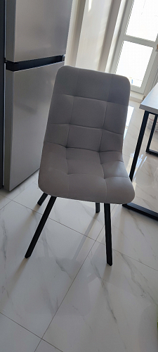 Комплект стульев Чилли 2 шт бежевый / черный фото покупателя 1113