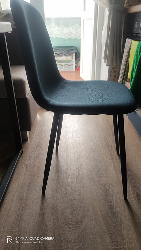 Стул на металлокаркасе Lilu 05 gray / white фото покупателя 100