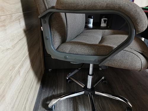 Компьютерное кресло Bergamo велюр бежевое фото покупателя 20