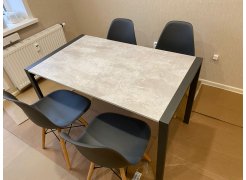 Стол Центавр бетон / графит фото покупателя 86