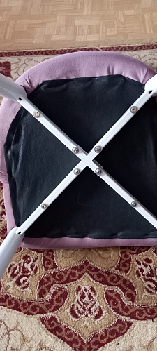 Стул на металлокаркасе Kora green / black фото покупателя 259