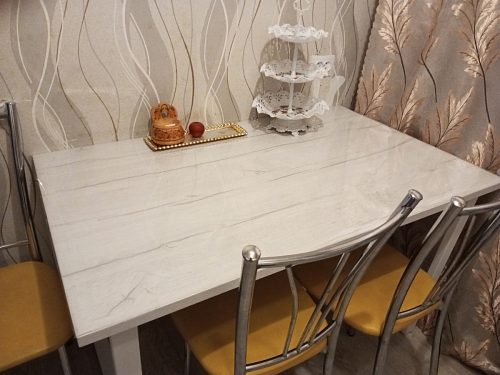 Стол раскладной Лота Лофт 120 25 мм юта / черный матовый фото покупателя 515