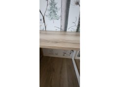 Письменный стол Битти Лофт 116х60х75 дуб делано темный / черный матовый фото покупателя 47