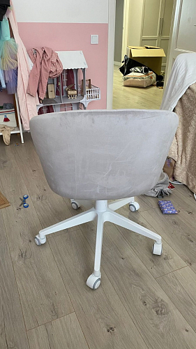 Компьютерное кресло Пард экокожа белый фото покупателя 190