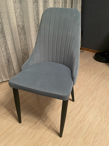 Стул на металлокаркасе Kora black / gray фото покупателя 26