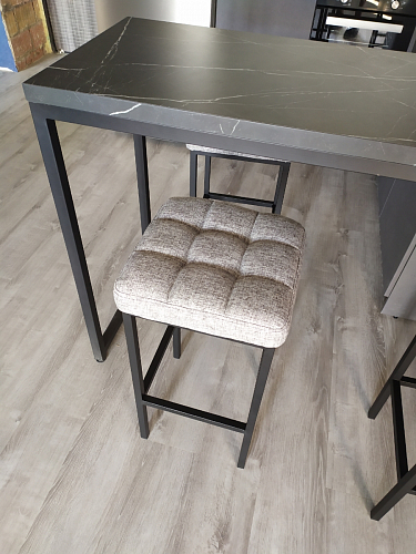 Барный стул Лофт катания минт / белый матовый фото покупателя 297