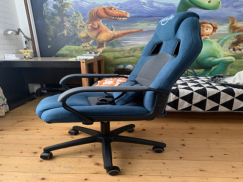 Компьютерное кресло Driver/Драйвер кожзам черный / серый фото покупателя 98