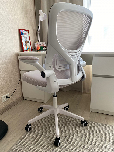 Компьютерное кресло Konfi light gray / white фото покупателя 174