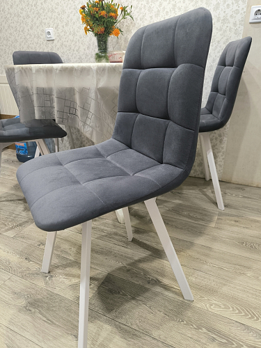 Комплект стульев Чилли 2 шт бежевый / черный фото покупателя 384