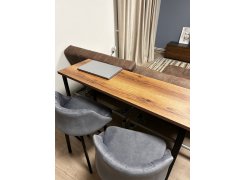 Барная стойка Дилан Лофт 120х60х90 бетон фото покупателя 138