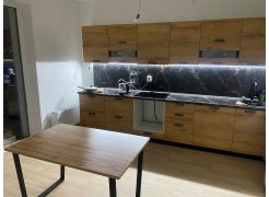 Деревянный стол Лота Лофт 120(160)х75 черный матовый / бетон светлый фото покупателя 596