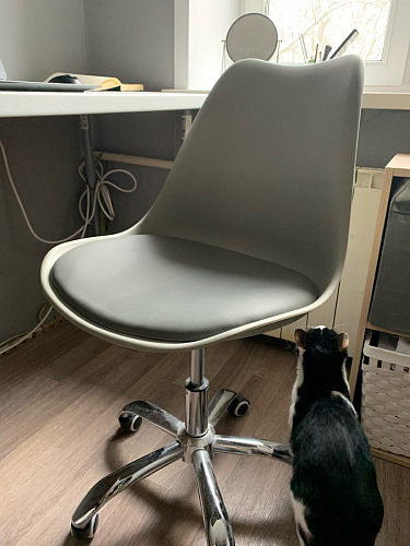 Компьютерное кресло Kolin gray fabric фото покупателя 86