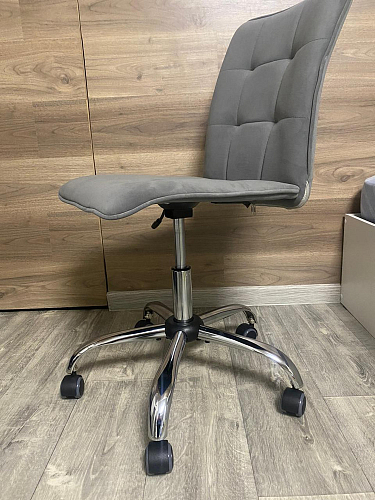 Компьютерное кресло One/Ван флок серый 29 фото покупателя 86