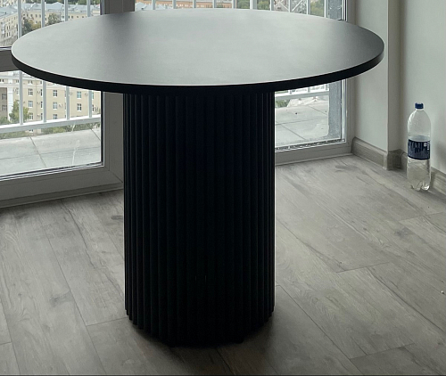 Стол Барел 100 черный / черный фото покупателя 24