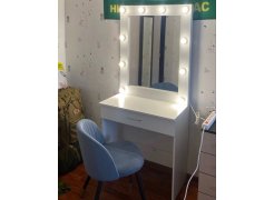 Стул на металлокаркасе Gabi 1 бежевый / черный с серебряными наконечниками фото покупателя 192