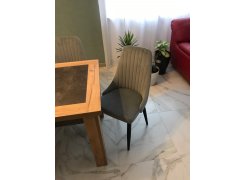 Стул на металлокаркасе Kora green / black фото покупателя 133