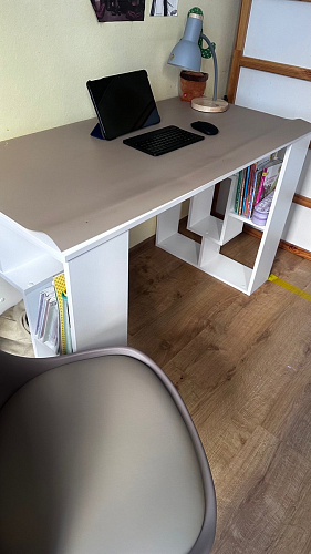 Письменный стол СПм-15 бетон фото покупателя 1