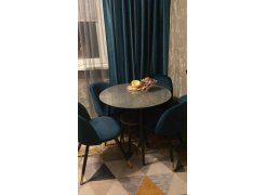 Стул на металлокаркасе Gabi 1 gray / black фото покупателя 123