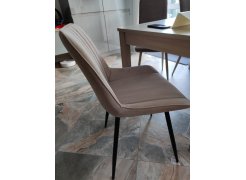 Стул на металлокаркасе Седа К крутящийся светло-серый  / белый фото покупателя 74