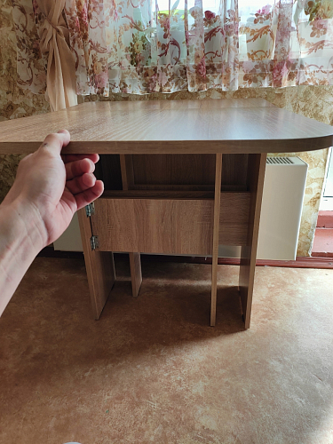 Стол-книжка Мечта дуб сонома  - Уцененный экземпляр фото покупателя 87