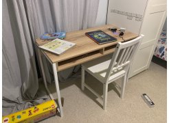 Письменный стол Леон Лофт бетон / черный матовый фото покупателя 95