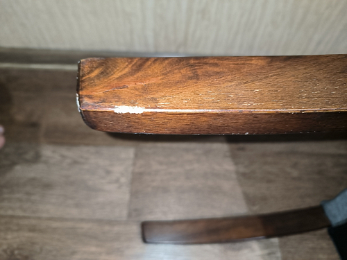 Стул Amelia dark walnut / fabric purple фото покупателя 9