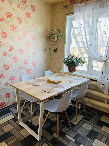 Деревянный стол Лота Лофт 120x75 дуб крафт табачный / черный матовый фото покупателя 810