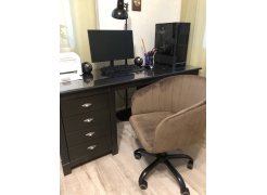 Компьютерное кресло Тибо confetti chocolate / белый фото покупателя 85