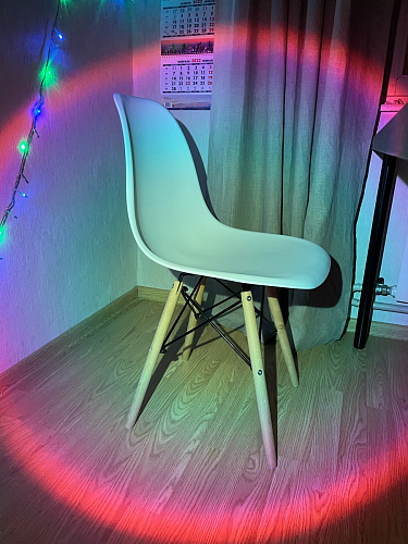 Пластиковый стул Eames PC-015 желтый фото покупателя 88