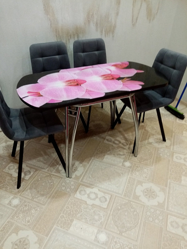 Стул Чилли 2 темно-серый  / черный фото покупателя 1059